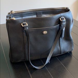 Coach Black Leather Purse